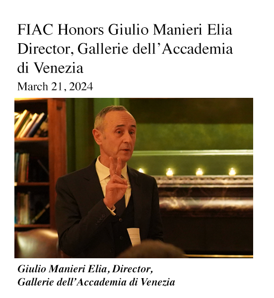 FIAC Awards Dinner