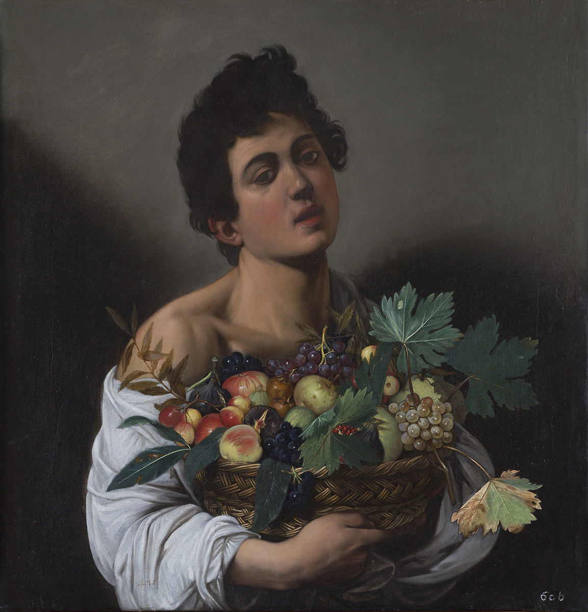 Caravaggio Boy with Basket of Fruit